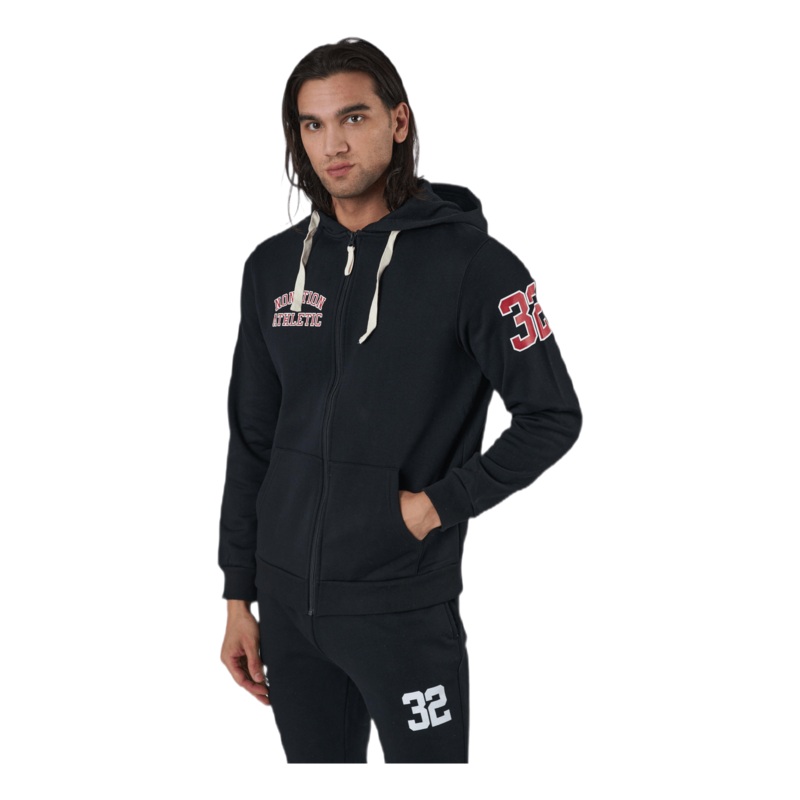 Alpha Full Zip Hood Black|S|M|L|XL|XXL|XXXL