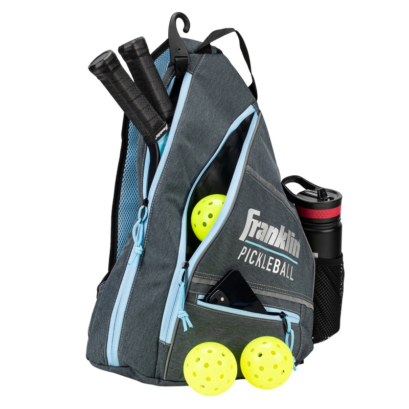 Franklin Pickleball Sling Bag – Grey Blue