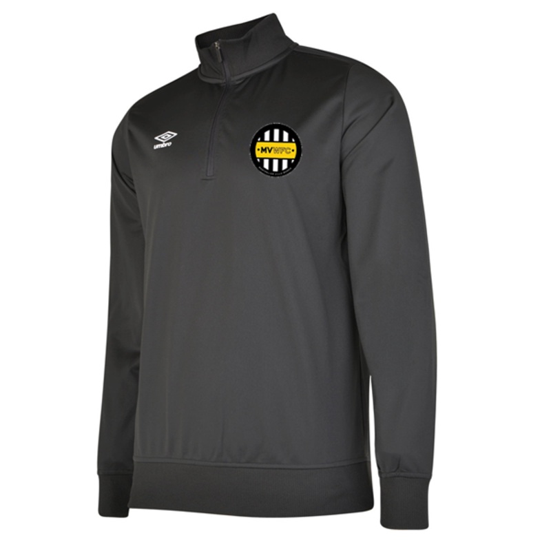 MVWFC Club Midlayer 1/2 Zip|YS|YM|YL|YXL|S|M|L|XL|XXL|Black/Carbon/White