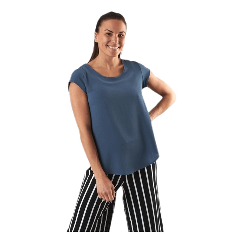 Vic S/S Solid Top Blue|34