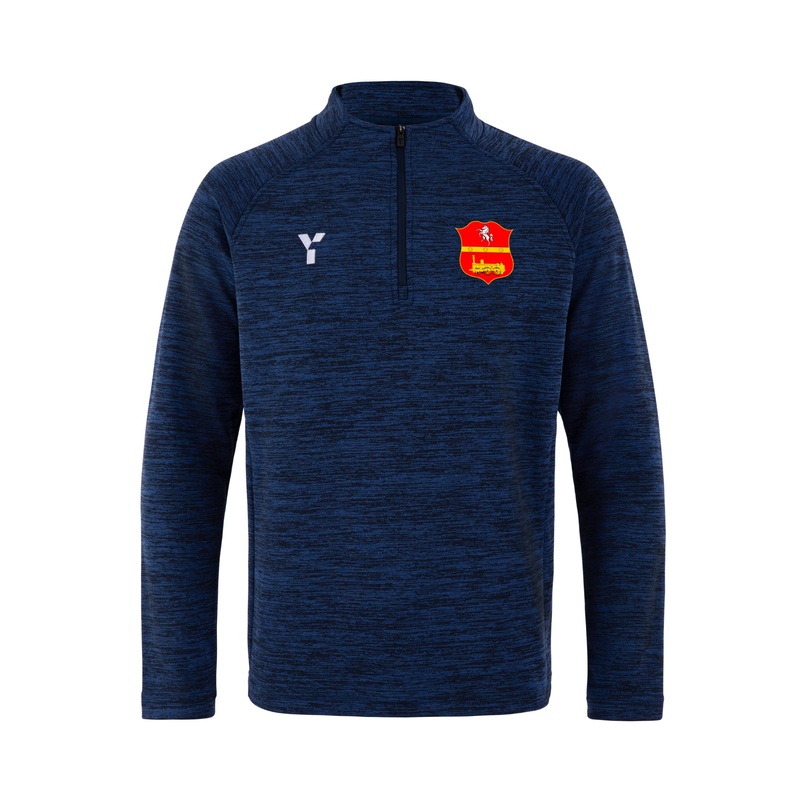 Ashford HC – Fugi Quarter Zip Unisex Navy Melange