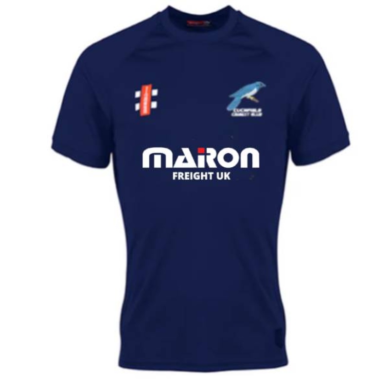 Cuckfield CC  Training Tee|Age 7/8|Age 9/10|Age 11/12|XS|S|M|L|XL|XXL|Navy