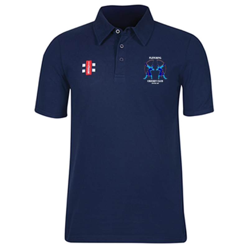 Fletching CC Cotton Polo|5/6|7/8|9/10|11/12|XS|S|M|L|XL|XXL|XXXL|Navy