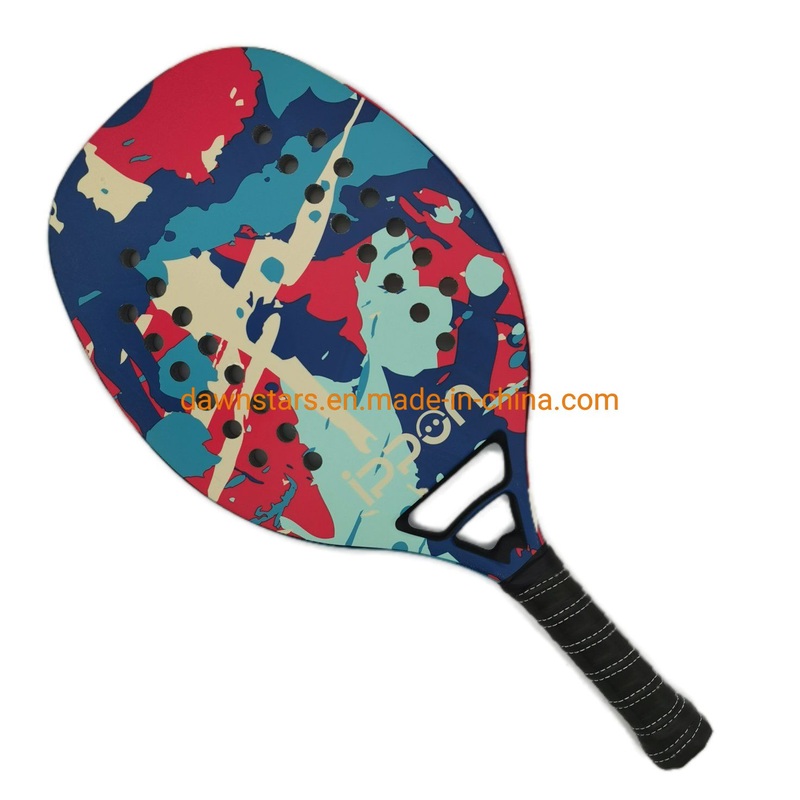 Professional Beach Tennis Racket Carbon Fiber 290g Customized Shape