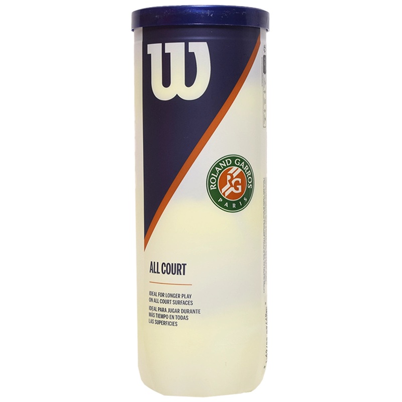 Wilson balls Roland Garros All Court (tube of 3)