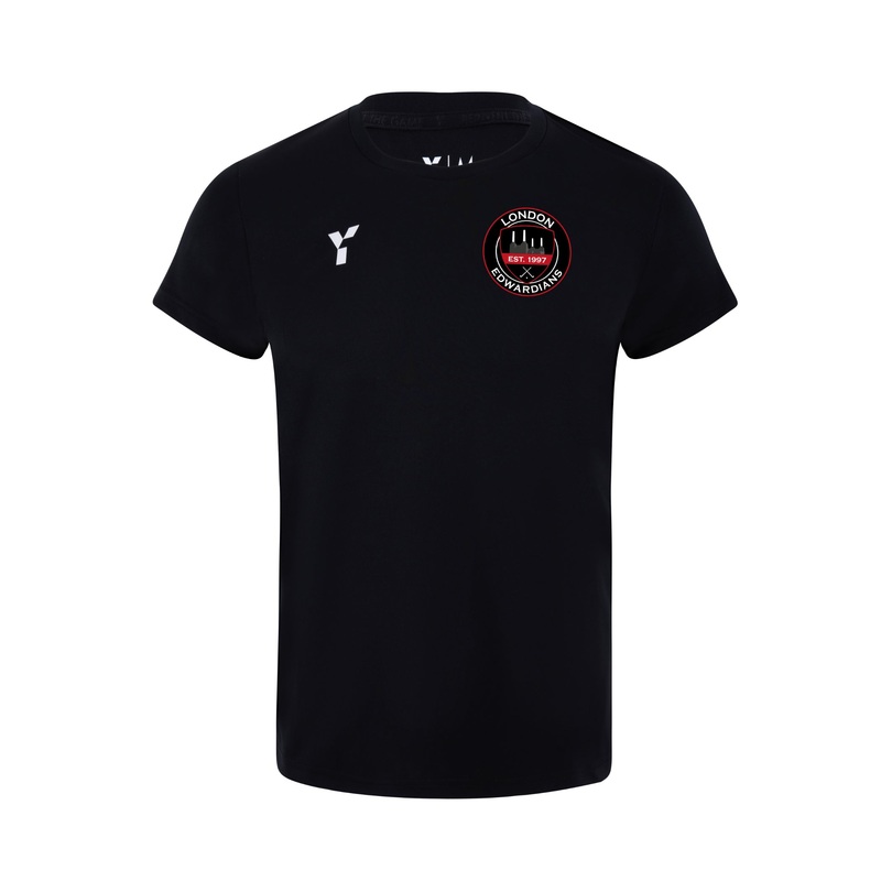 London Edwardians HC – Short Sleeve Training Top Men’s Black