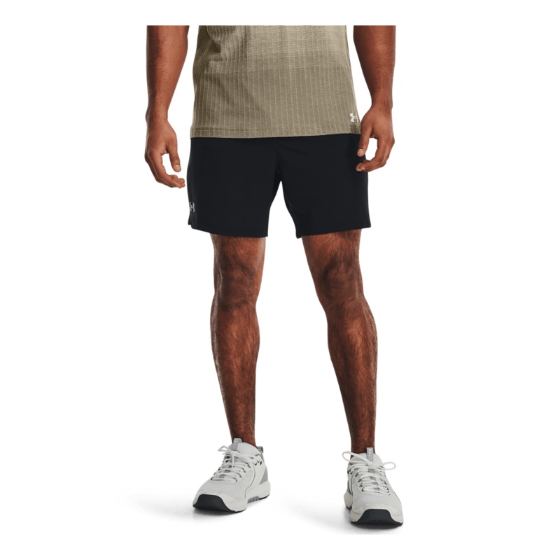 Ua Vanish Woven 6in Shorts Black