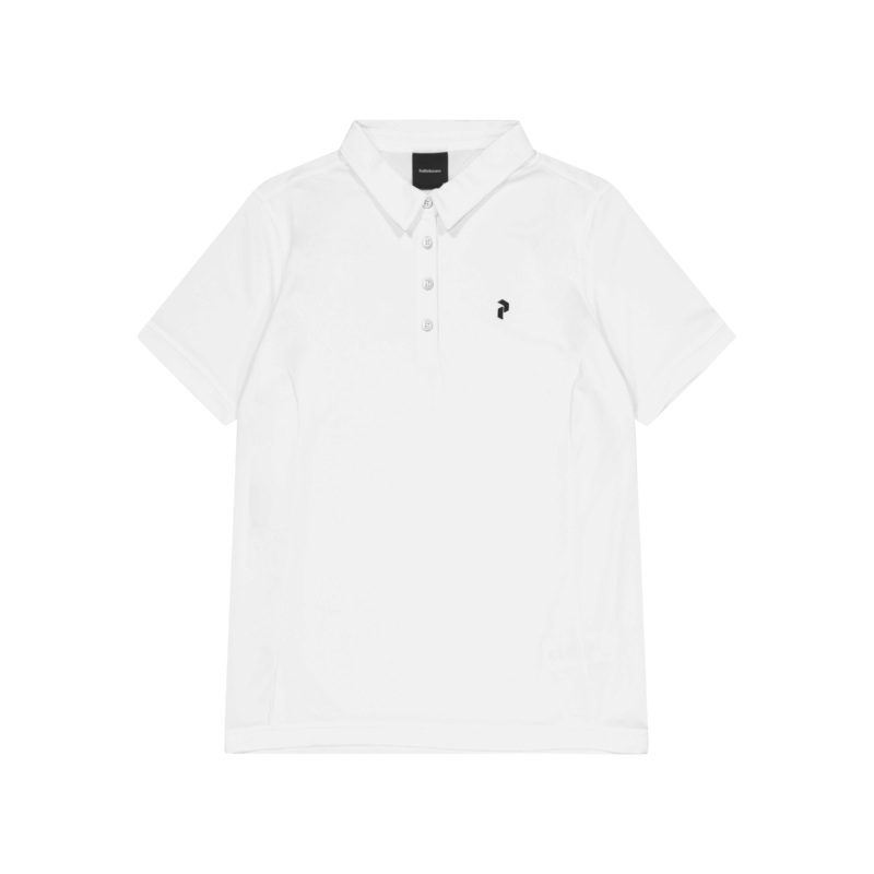 W Alta Polo White|XS|S|M|L|XL