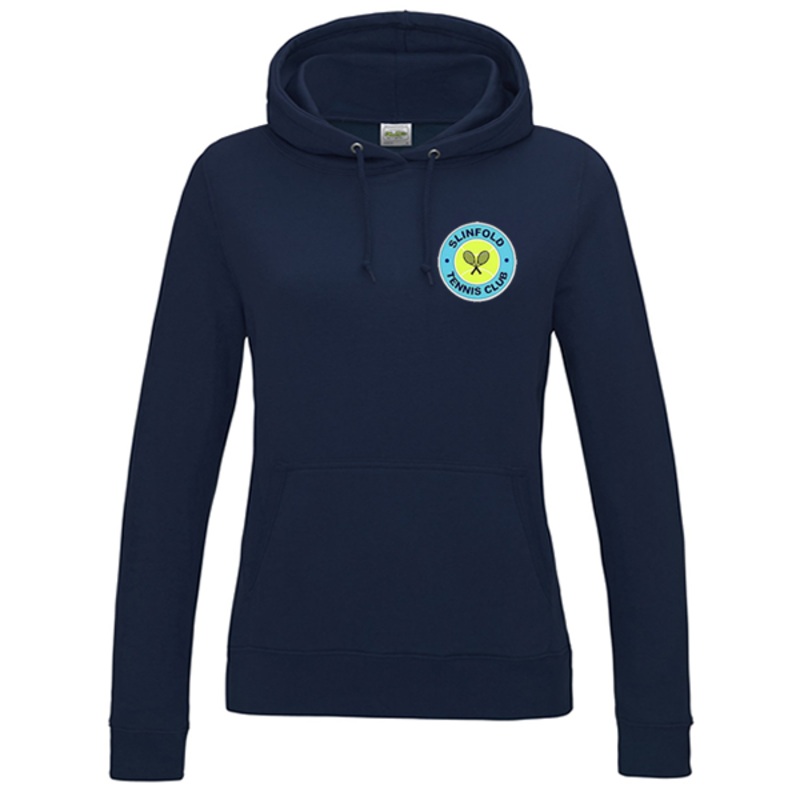 Slinfold TC Ladies Hoody|8|10|12|14|16|18|French Navy|Heather Grey|Sapphire Blue