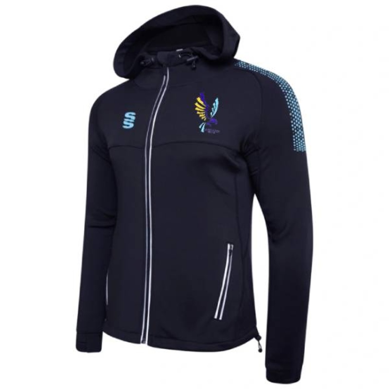 Crowborough CC Dual Hoody|S|M|L|XL|XXL|Youth|Medium Junior|Large Junior|Navy/Sky