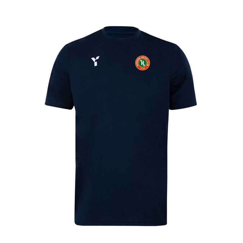 Harborne HC – Junior Short Sleeve Training Top Unisex Navy
