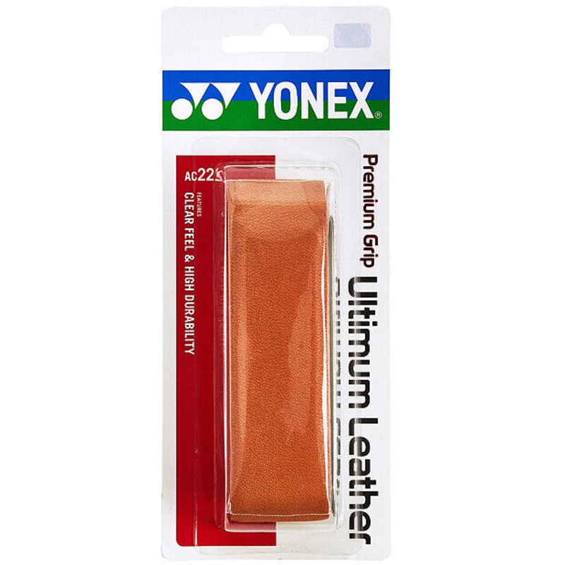 Yonex AC221 Ultimum Leather Premium Racquet Grip (Single)