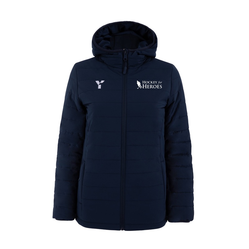 Hockey for Heroes – Padded Jacket Unisex Navy