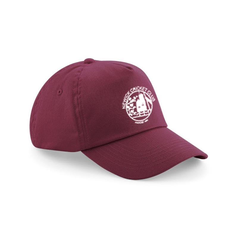 Newick CC Junior Cap|Burgandy