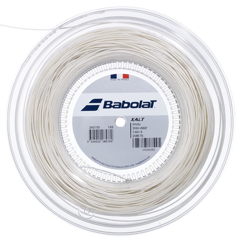 Babolat Xalt 200m Tennis String – White