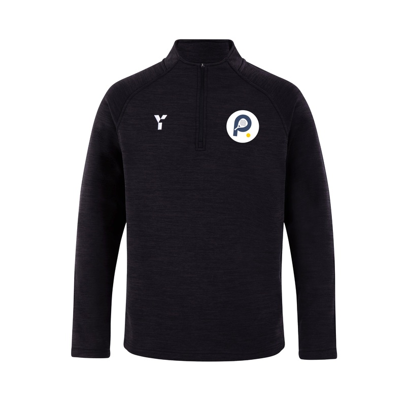 Padel4All Lockleaze – Fugi Quarter Zip Unisex Black Melange