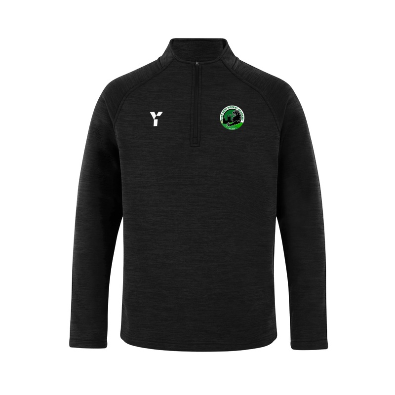 East Kent HA – Fugi Quarter Zip Unisex Black Melange