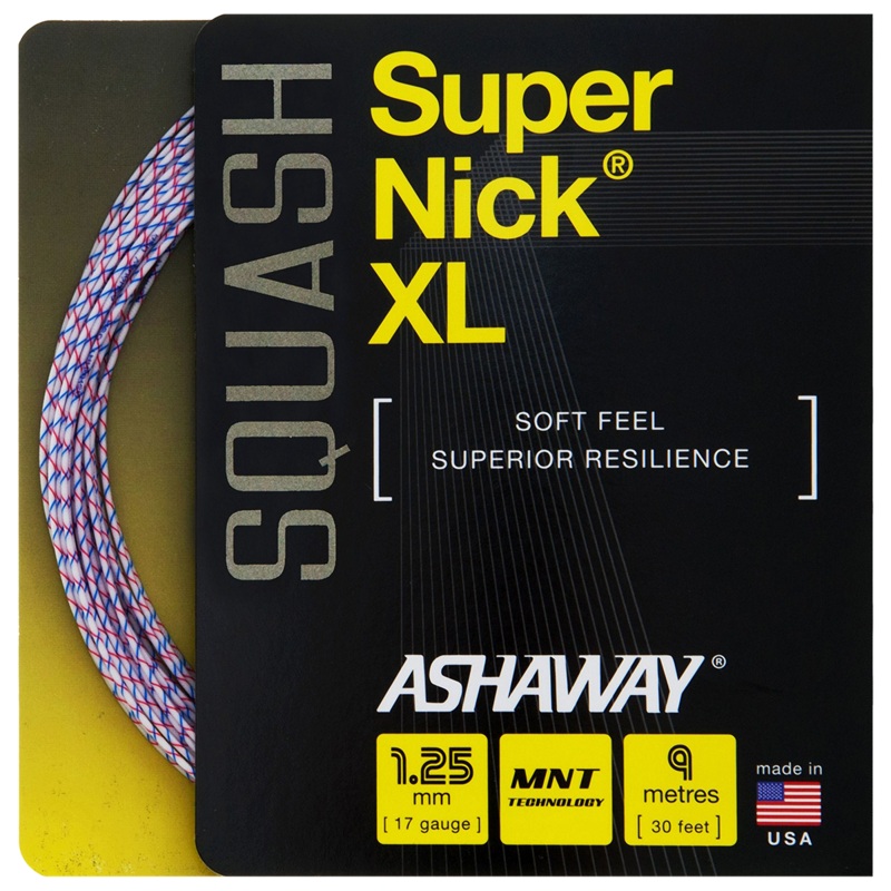 Ashaway SuperNick XL Squash String – 1 Set
