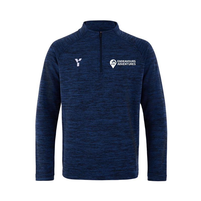 EA – Fugi Quarter Zip Unisex Navy Melange