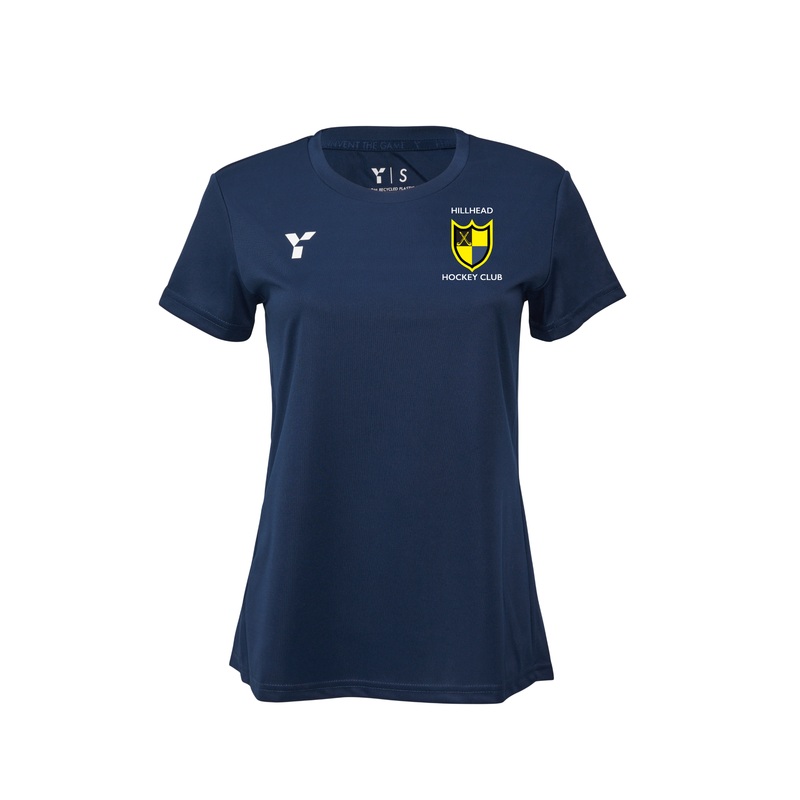 Hillhead Ladies HC – Short Sleeve Training Top Women’s Navy