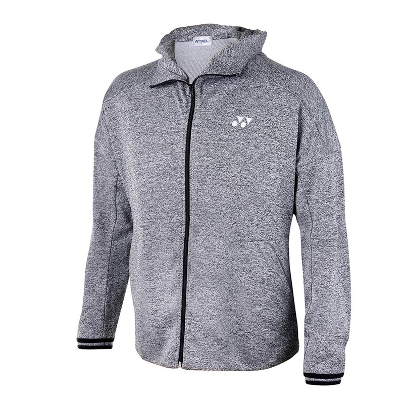 Yonex YHD6000 Zip Hoodie Unisex – Grey