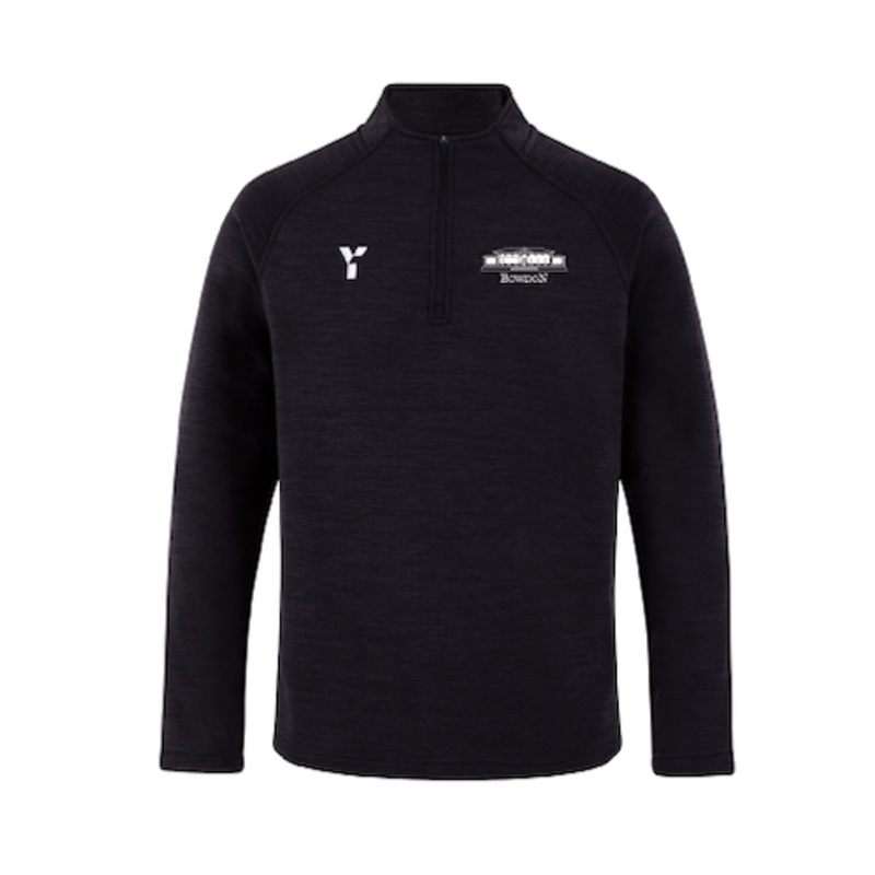 Bowdon HC – Junior Fugi Quarter Zip Unisex Black
