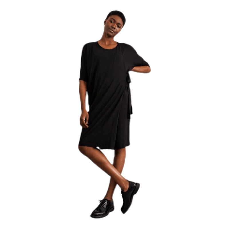 Wonton Dress Black|S