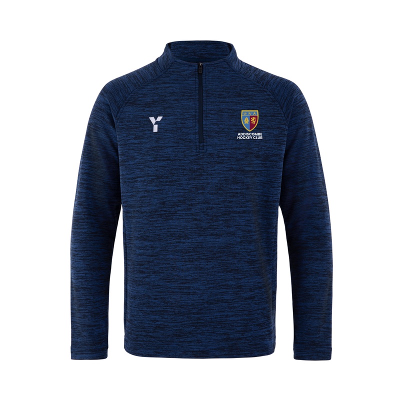 Addiscombe HC – Fugi Quarter Zip Unisex Navy Melange