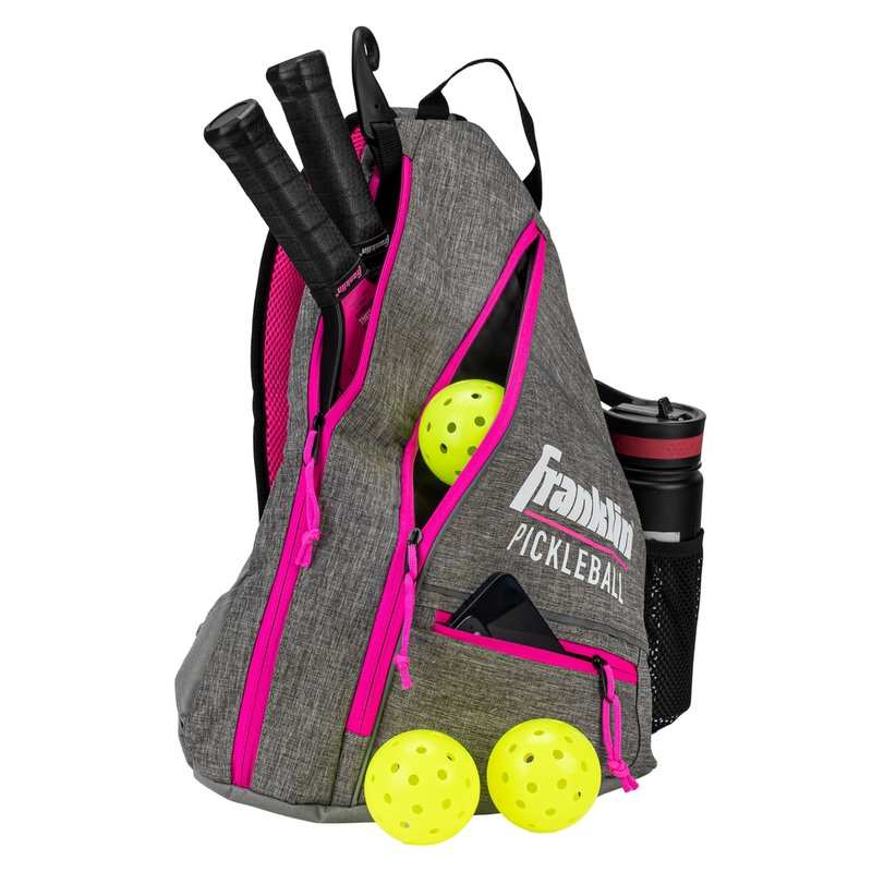 Franklin Pickleball Sling Bag – Grey Pink