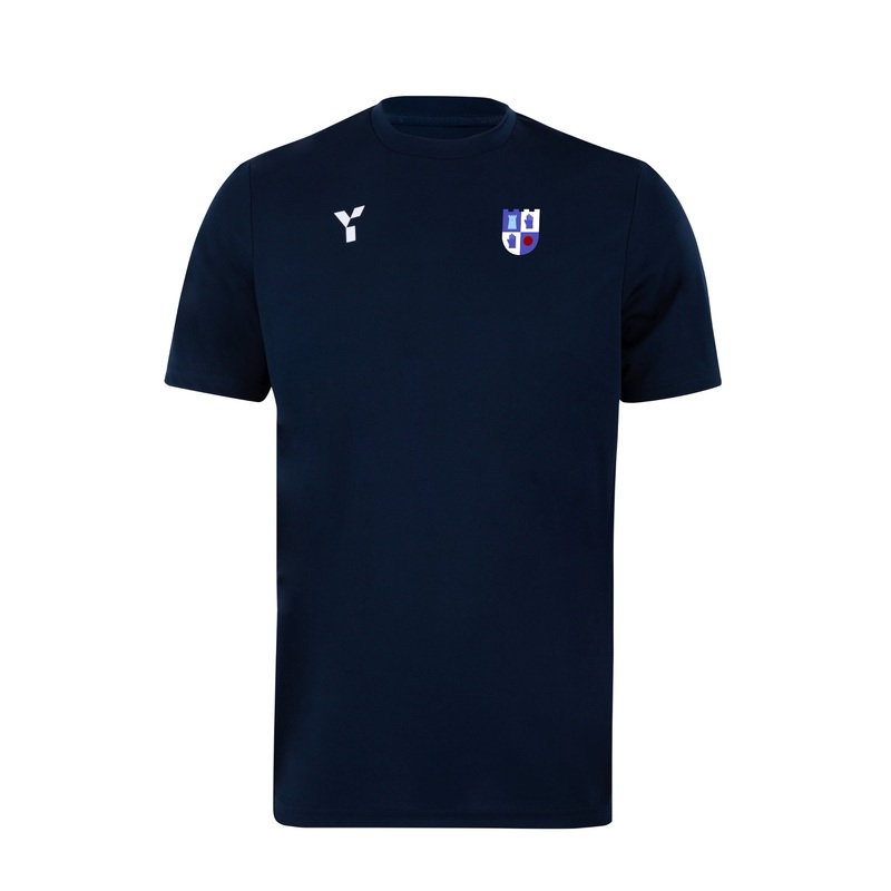 Yeovil & Sherborne – Youth Short Sleeve Training Top Unisex Navy