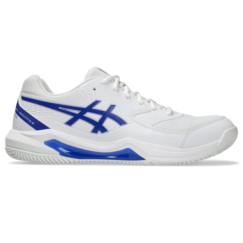 Asics Men’s Gel Dedicate 8 Padel Shoe AW25 White Dark Cobalt
