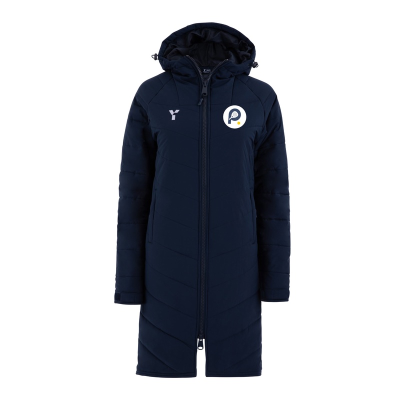 Padel4All Basset Down – Bench Jacket Unisex Navy