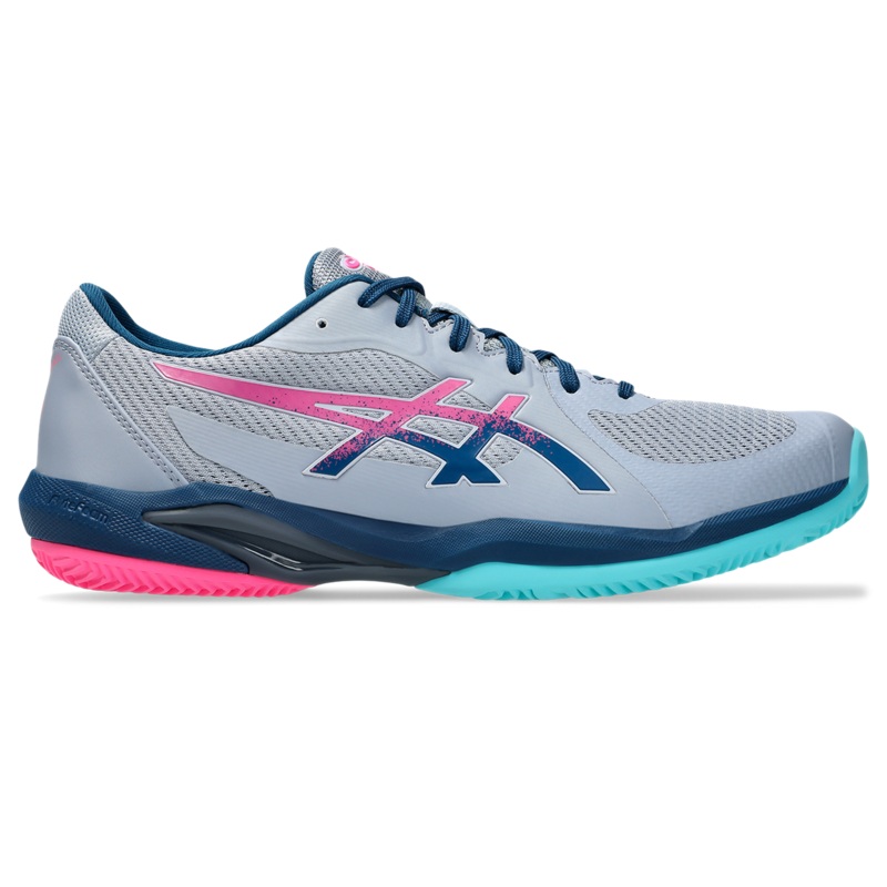 Asics Men’s Solution Swift FF 2 Padel Shoes SS25 Grey Blue