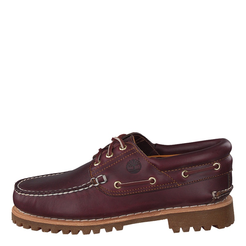 Authentics 3 Eye Classic Burgundy Pull Up
