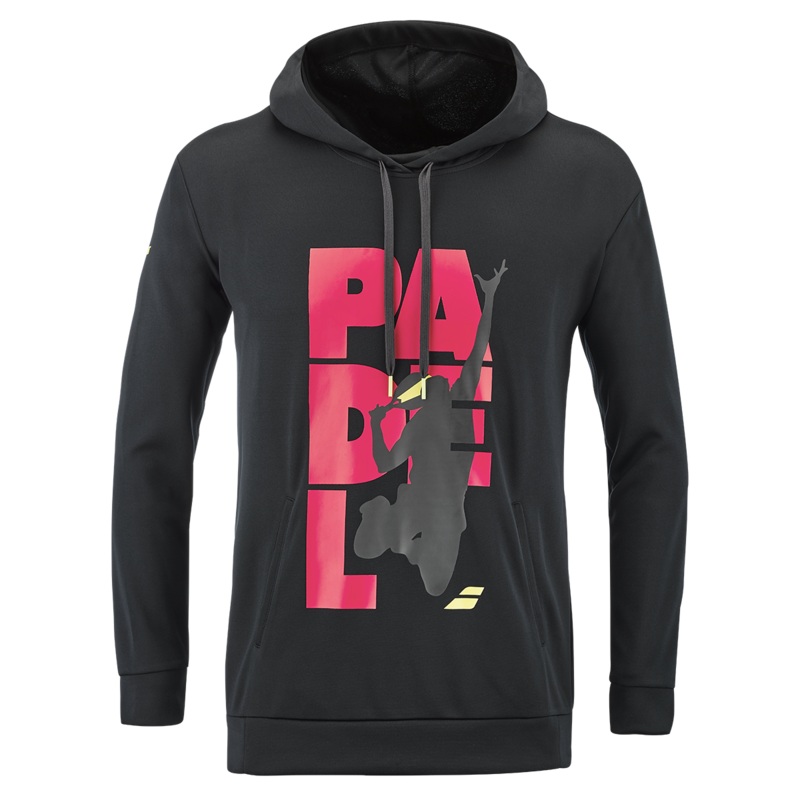 Babolat Men’s Padel Hood Sweat Black
