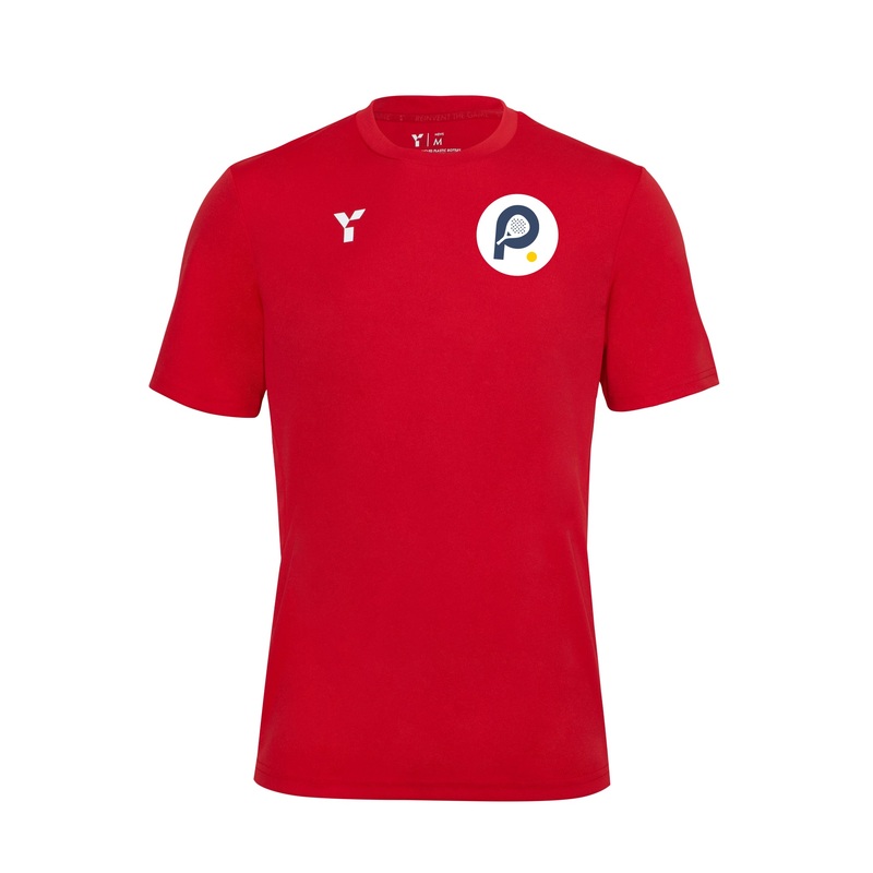 Padel4All Lockleaze – Short Sleeve Training Top Men’s Red