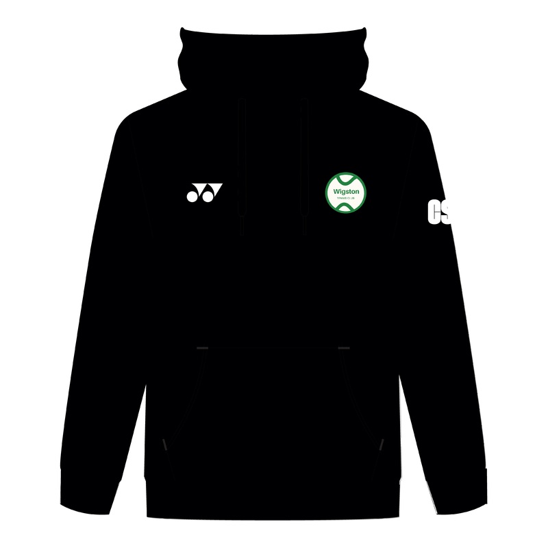 Wigston Tennis Hoodie Unisex|Black|XS|S|M|L|XL|XXL|3XL