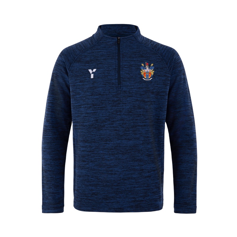 King’s College London HC – Fugi Quarter Zip Unisex Navy Melange