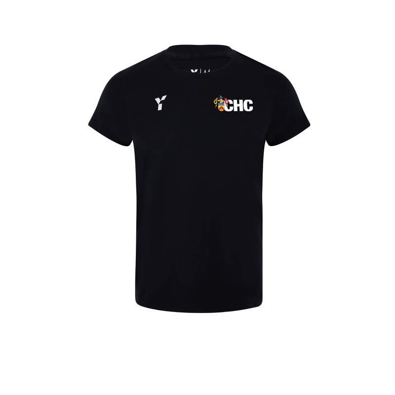 Cheltenham HC – Junior Short Sleeve Training Top Unisex Black