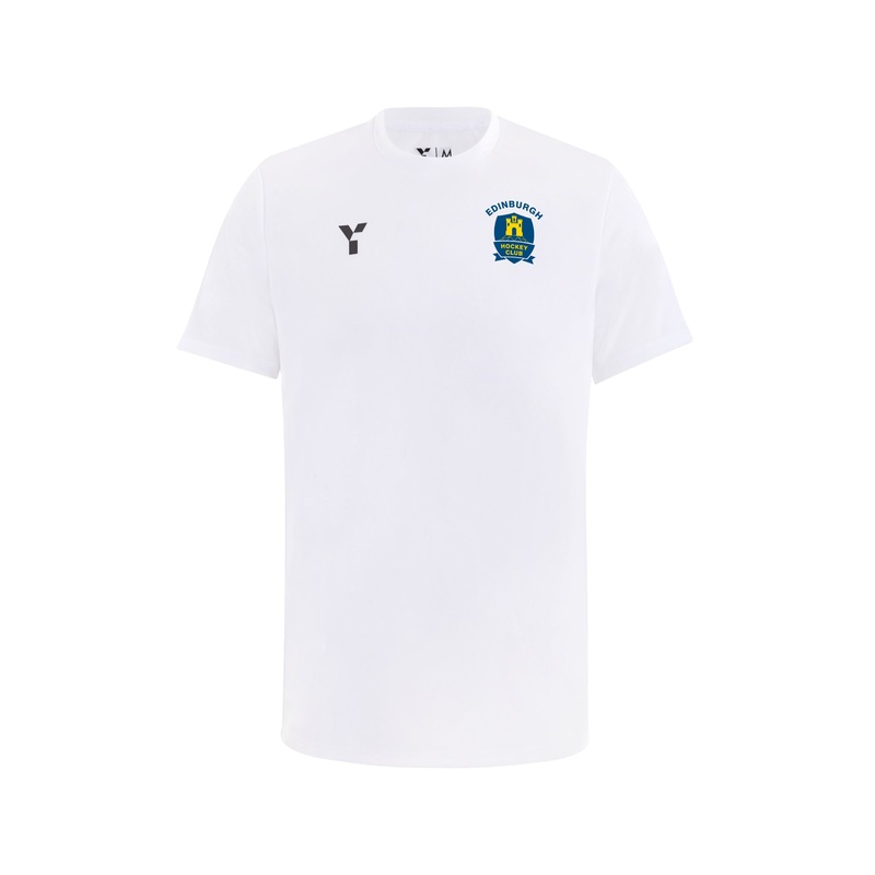 Edinburgh HC – Junior Short Sleeve Training Top Unisex White