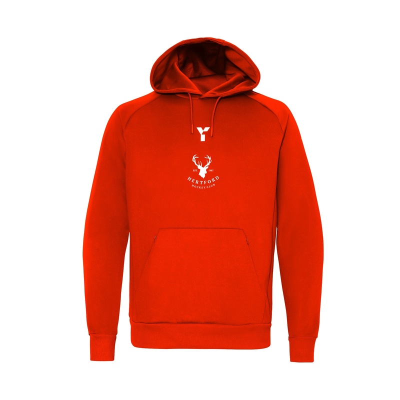 Hertford HC – Performance Hoody Unisex Red