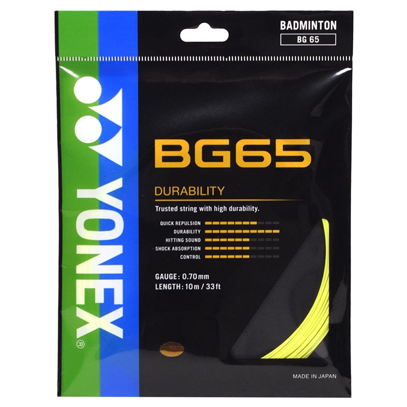 Yonex BG65 10m Yellow