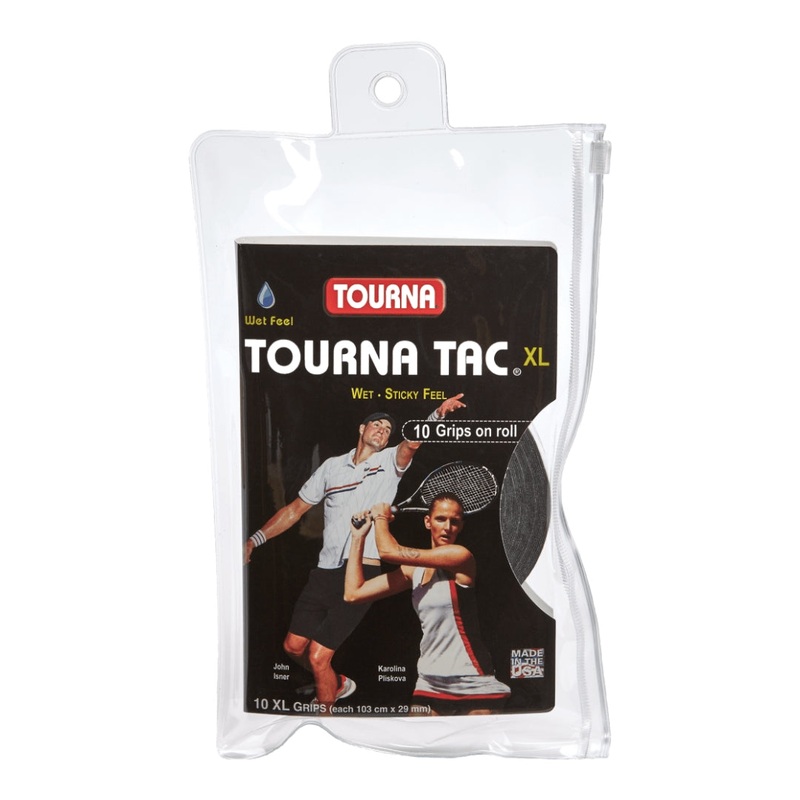 Tourna Tac XL Black x10 grips|Black