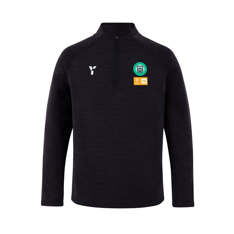 Exeter TA – Fugi Quarter Zip Unisex Black Melange