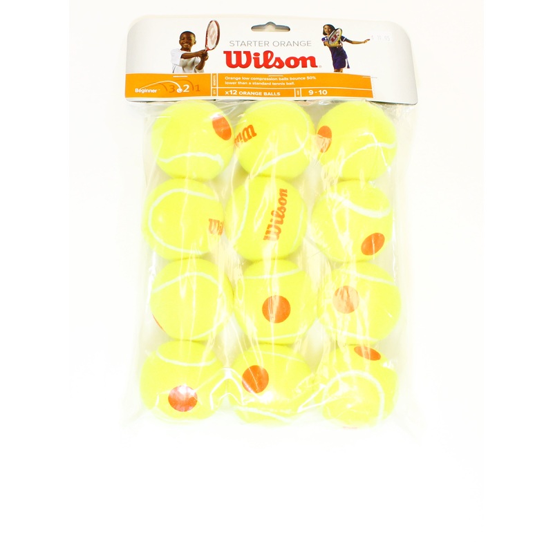 Wilson balls Starter Game Orange (packet of 12)