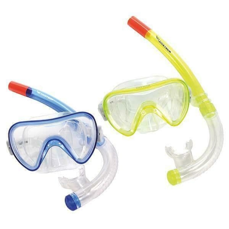 Atlantis Mask Set|Blue|Neon Yellow