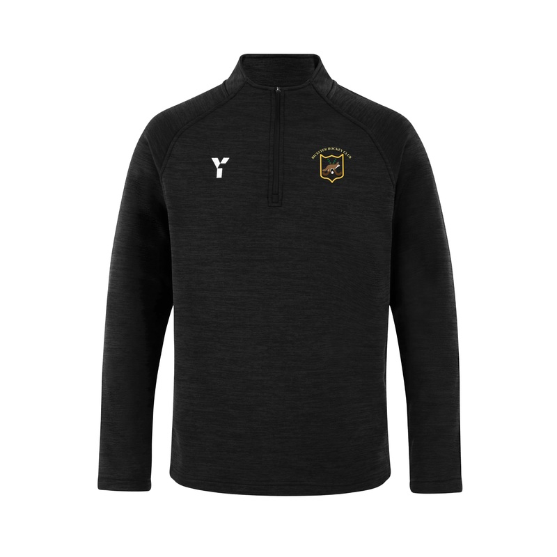 Bicester HC – Fugi Quarter Zip Unisex Black Melange