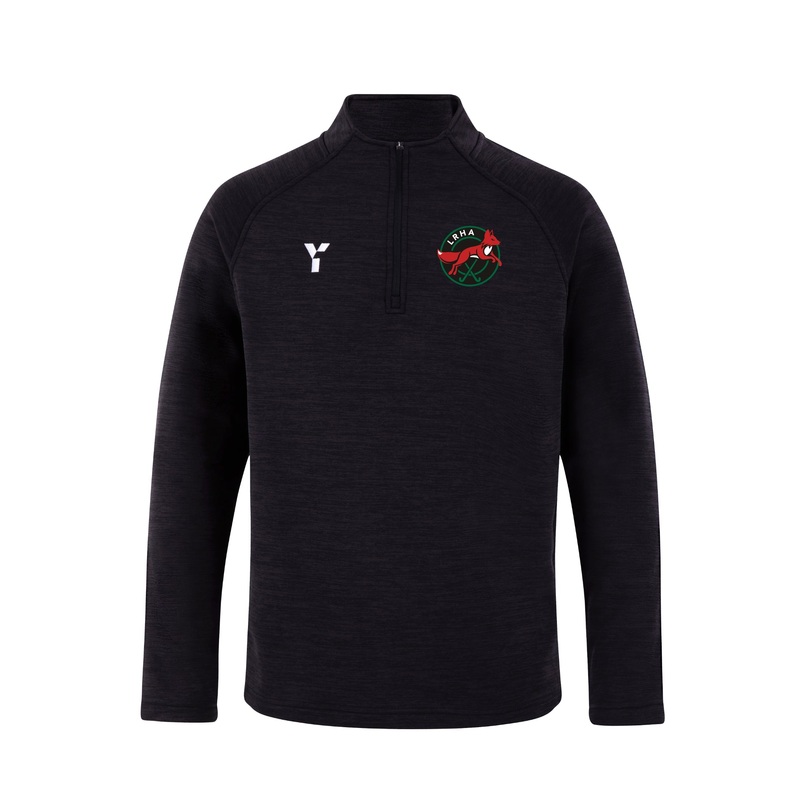 Leicestershire Hockey – Fugi Quarter Zip Unisex Black Melange