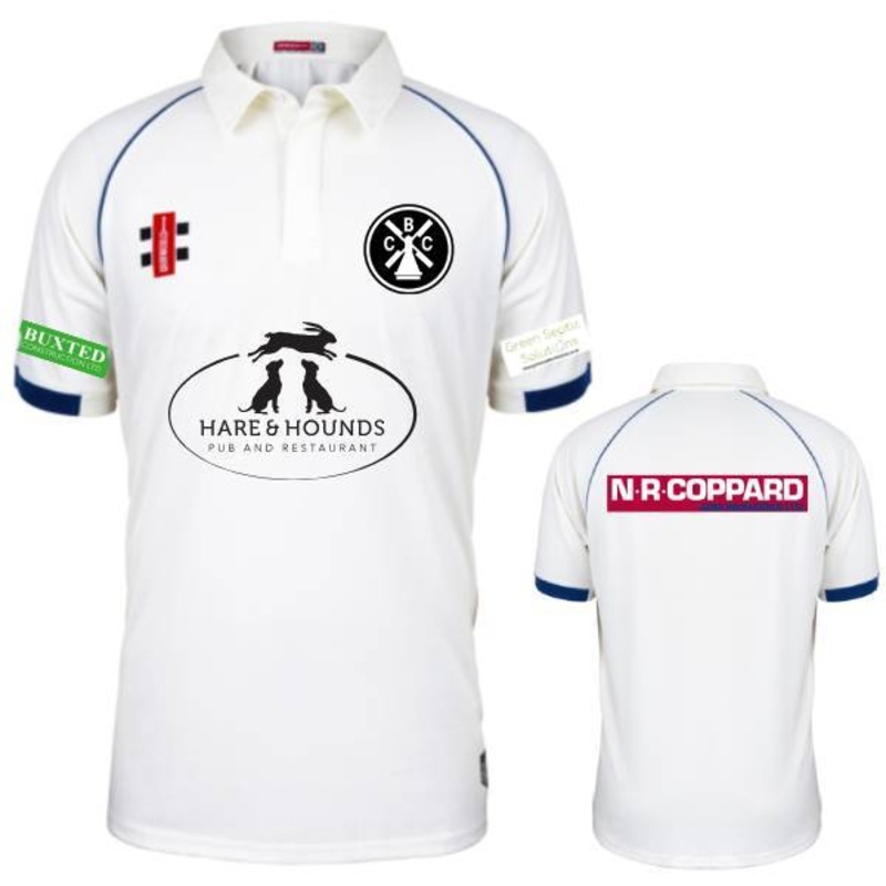 Blackboys CC Playing Shirt SS|S|M|L|XL|XXL|3XL|Navy Trim