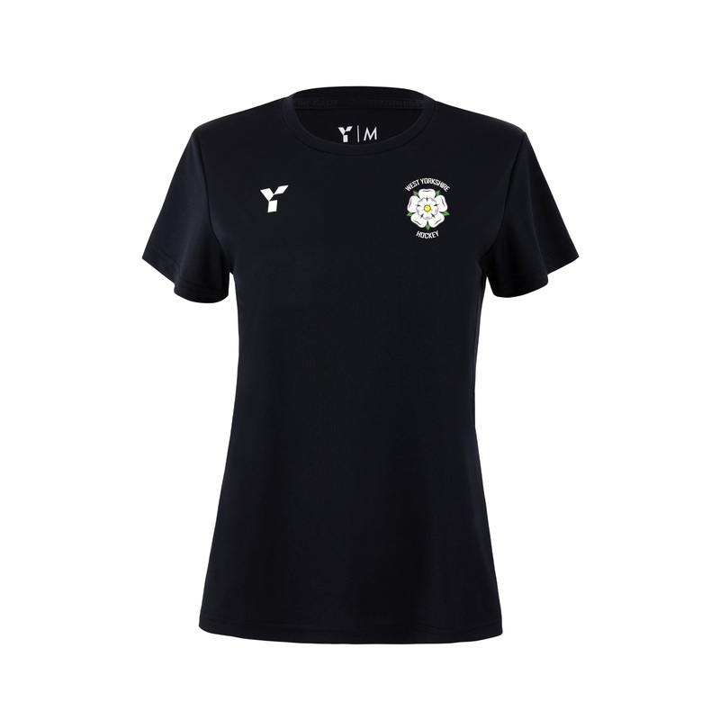 West Yorkshire Hockey – Short Sleeve Training Top Women’s Black